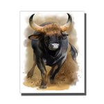 tableau de taureau