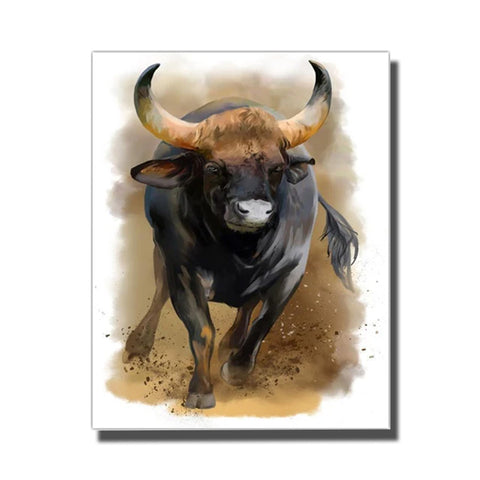 tableau de taureau