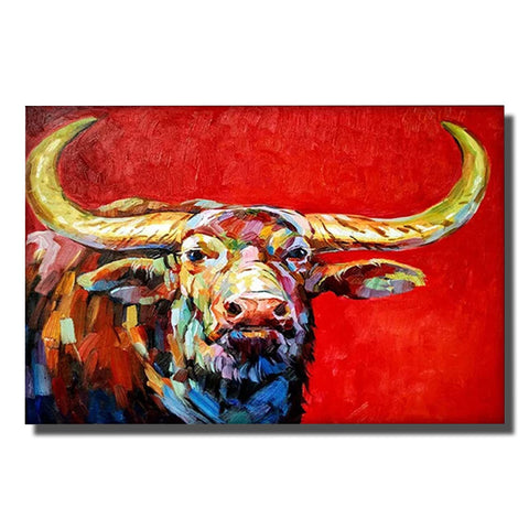 tableau taureau espagnol