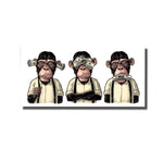cadre des 3 singes
