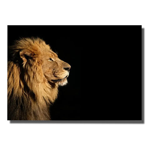 tete de lion tableau