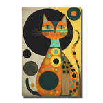tableau toile chat