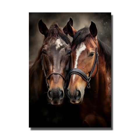 tableau chevaux