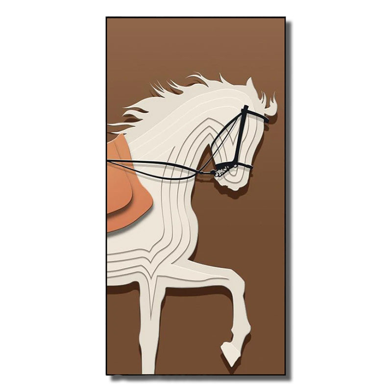 tableau cheval moderne