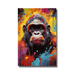 tableau singe pop art