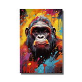 tableau singe pop art