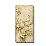tableau papillon en relief
