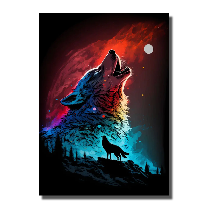 tableau loups