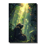 grand tableau singe