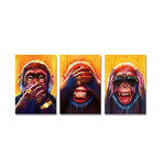 tableau des trois singes