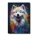 tableau chien pop art
