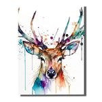tableau cerf design