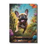 tableau toile chien