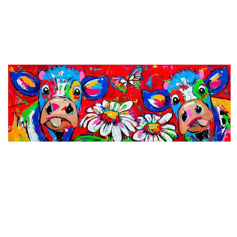 tableau vache couleur