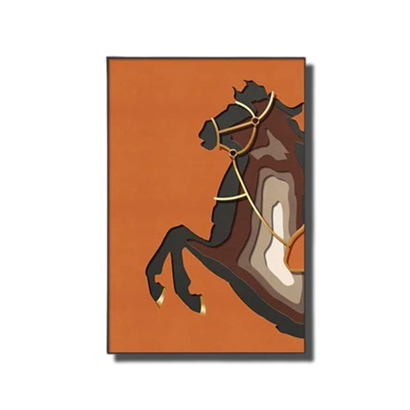 tableau moderne cheval