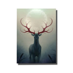 cerf toile