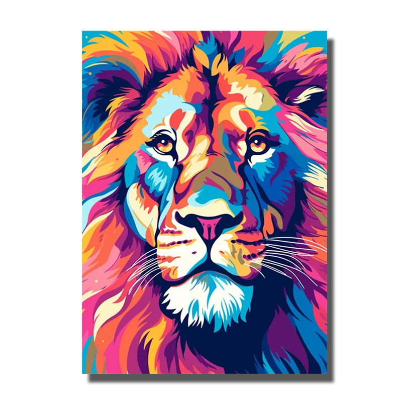 tableau design lion