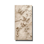 tableau avec papillons en relief