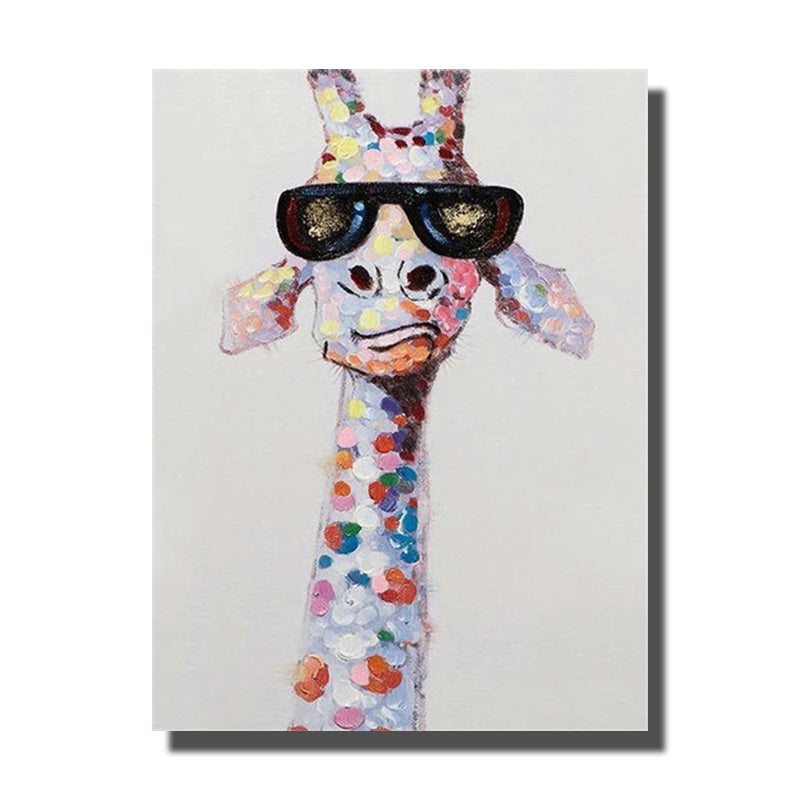 cadre girafe couleur