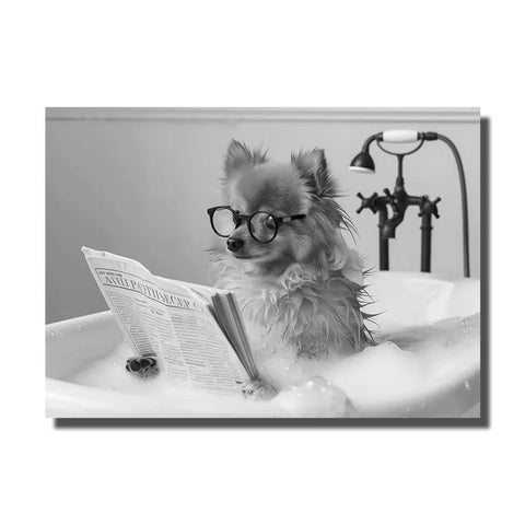cadre deco chien