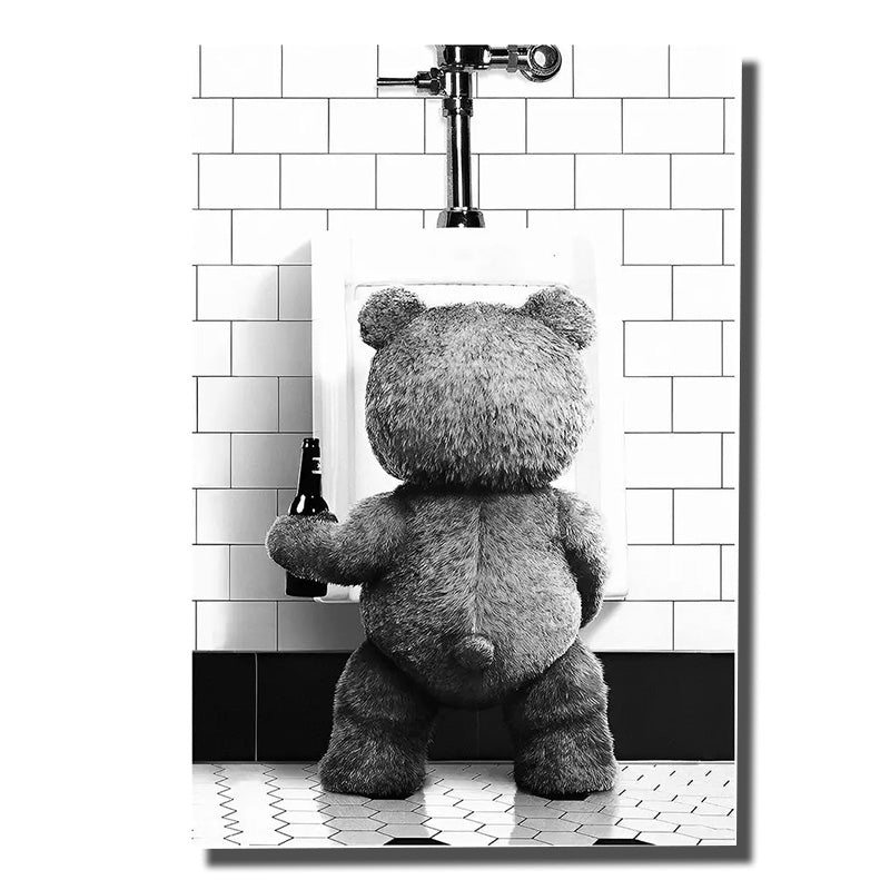 cadre ours en peluche