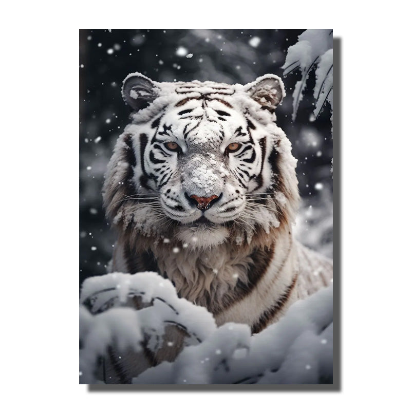 cadre tigre geant