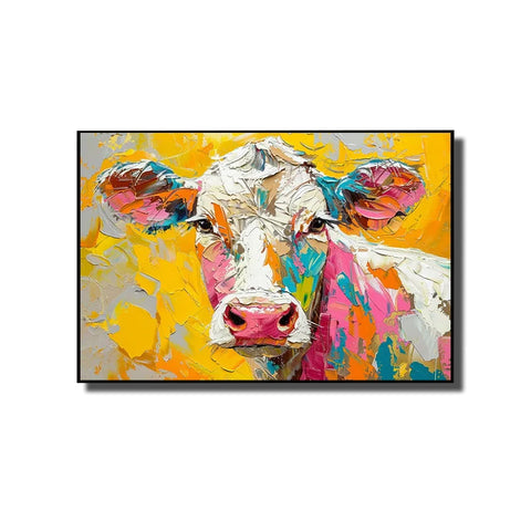 tableaux vaches peintures