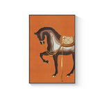 cadre cheval décoratif