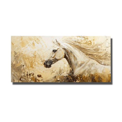 peinture tableau cheval