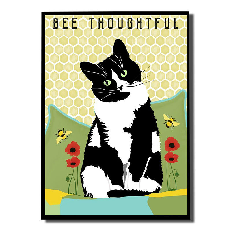 cadre de chat décoratif