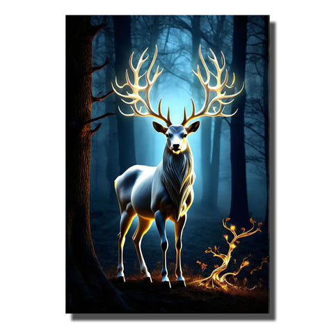 tableau deco cerf