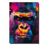 tableau gorille pop art