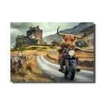 tableau vache moderne