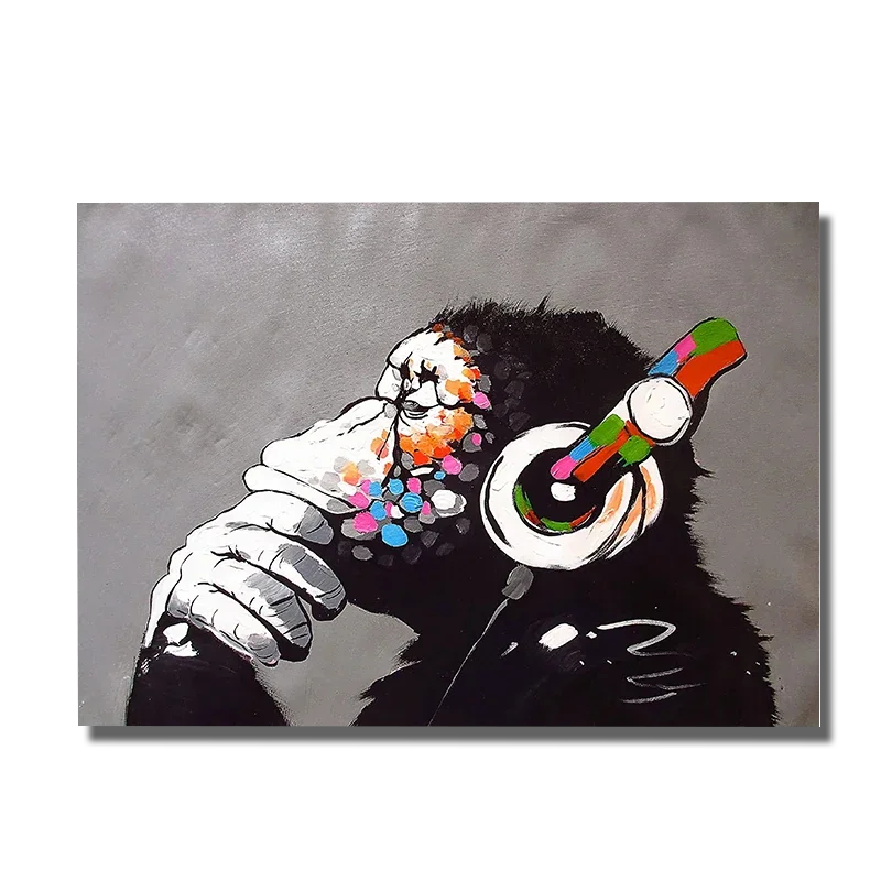 cadre singe couleur