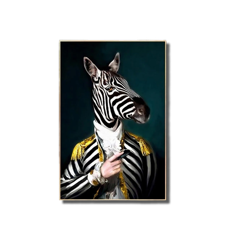 tableau avec zebre