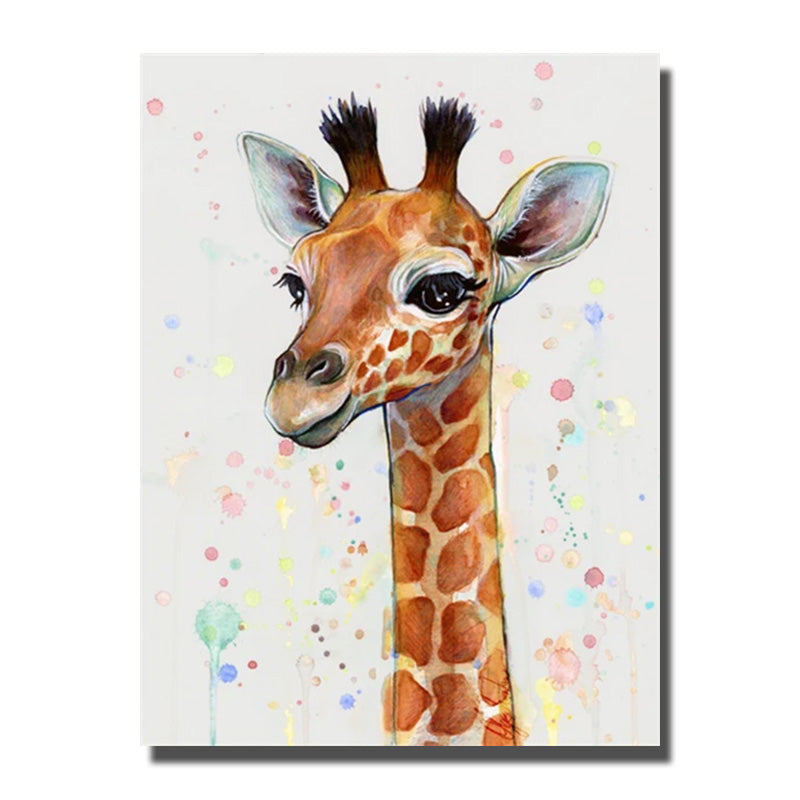 girafe tableau