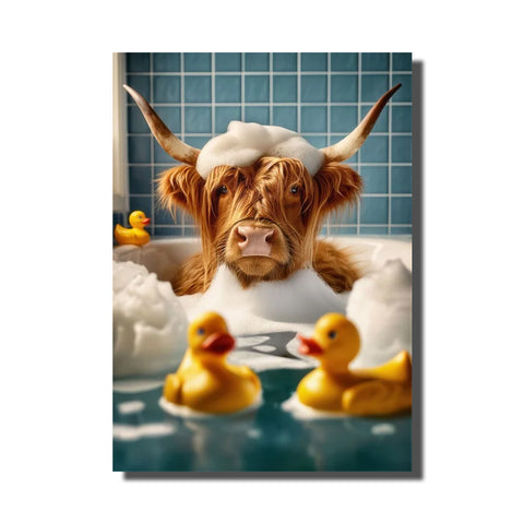 tableau vaches rigolotes