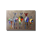tableau les zebres