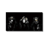 tableau 3 singes