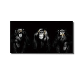 tableau 3 singes