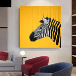 tableau zebre couleur