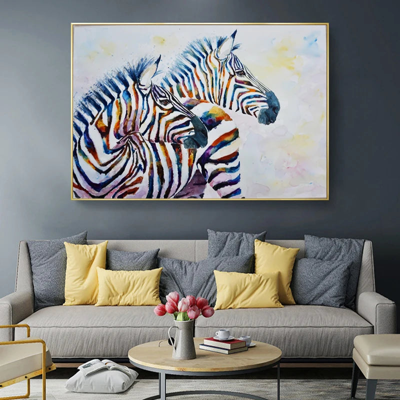 tableau zebres