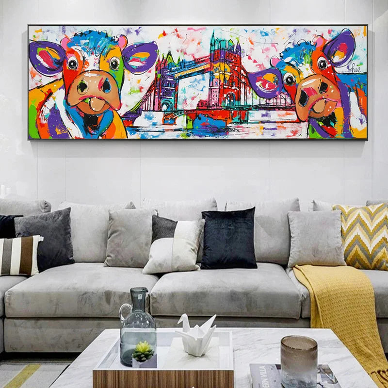 tableau vaches