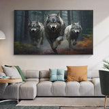 grand tableau loup