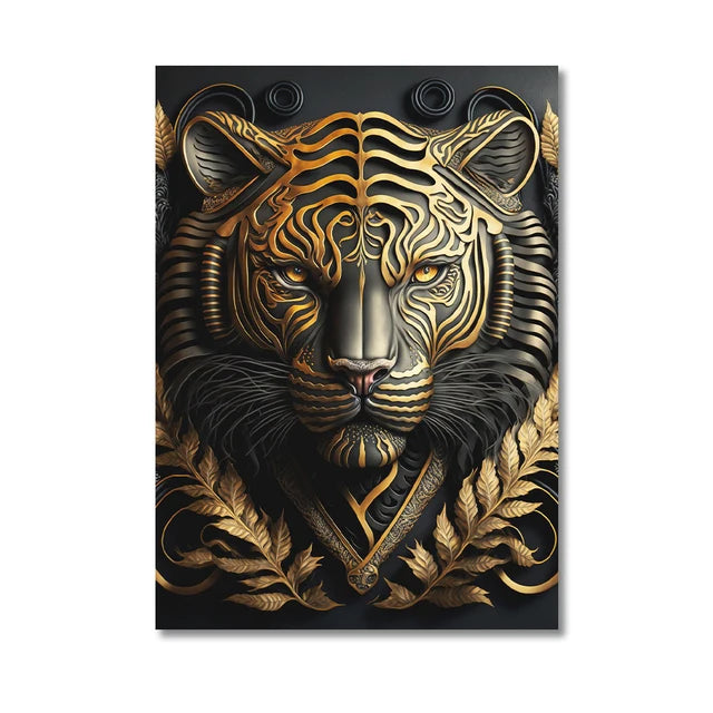 toile tigre geant