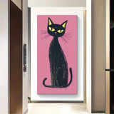 cadre avec chat