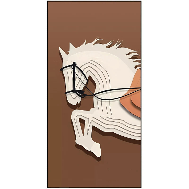 tableau avec un cheval