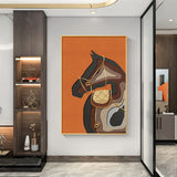 décoration cadre pour cheval