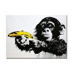 tableau singe banane