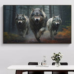 grand tableau loup